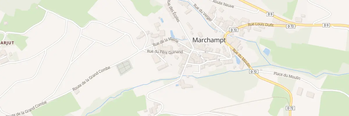 Plan du 5079 Rue des Chopins à Marchampt