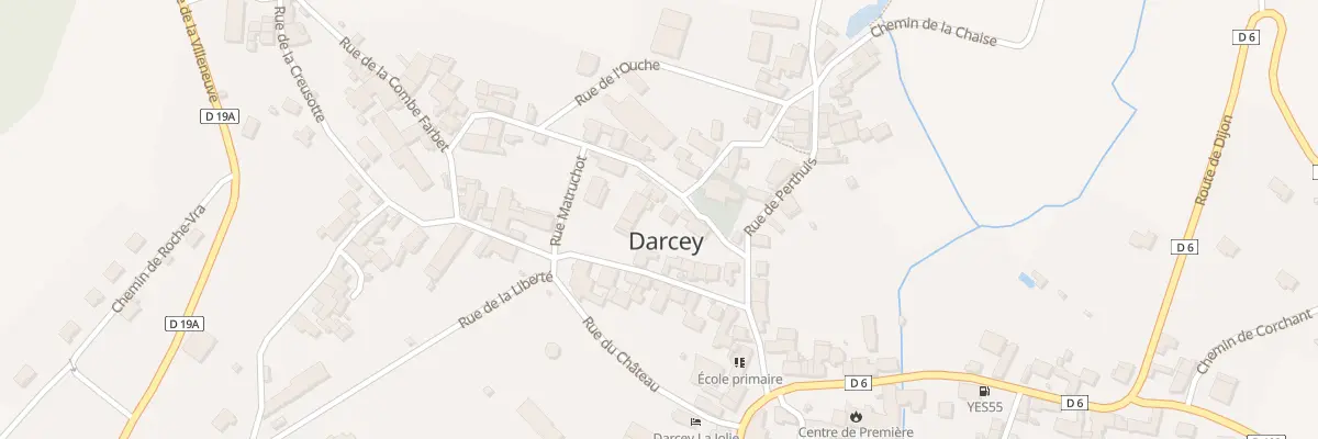 Plan du 3 Rue du Presbytère à Darcey