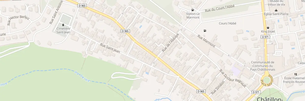 Plan du 82 Rue Docteur Robert à Châtillon-sur-Seine