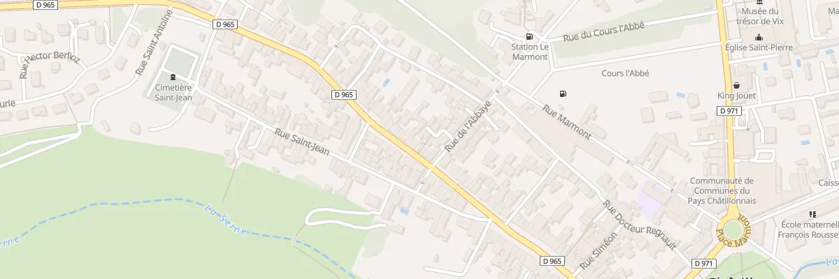 Plan du 84 Rue Docteur Robert à Châtillon-sur-Seine