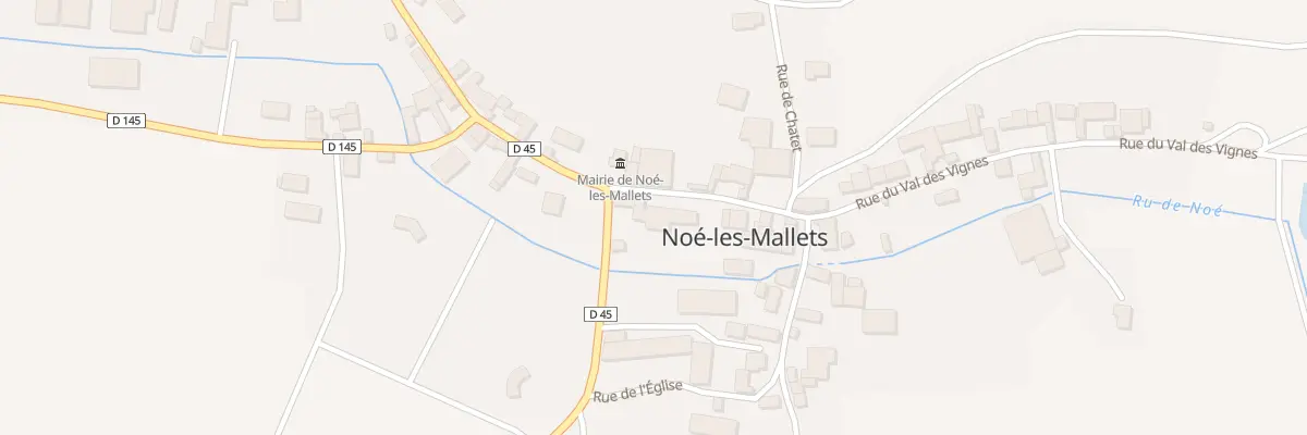 Plan du 3 Rue de Fontette à Noé-les-Mallets