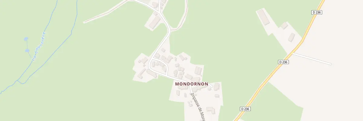 Plan du 5004 Mondornon à Saint-Privé