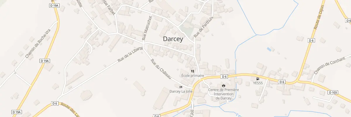 Plan du 5 Grande Rue à Darcey