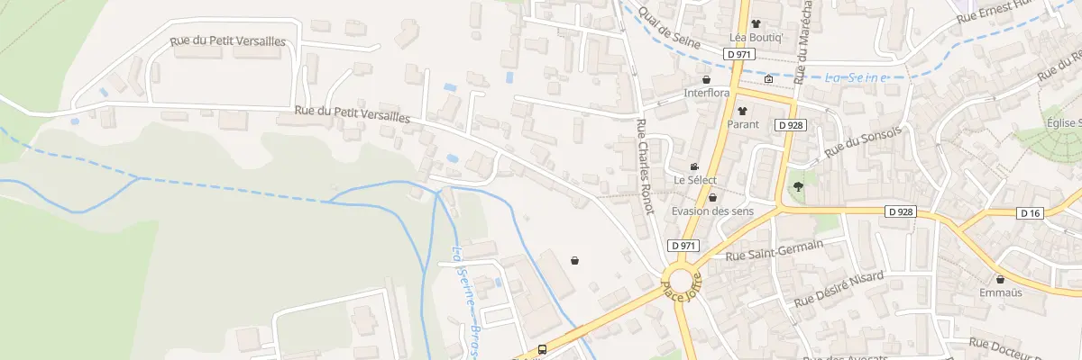 Plan du 5B Rue du Petit Versailles à Châtillon-sur-Seine