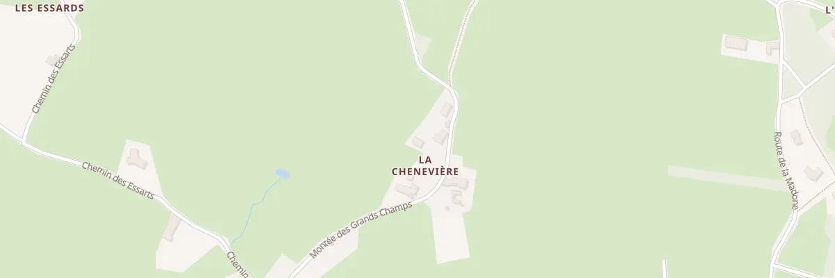 Plan du 305 Mte des Grands Champs à Navour-sur-Grosne