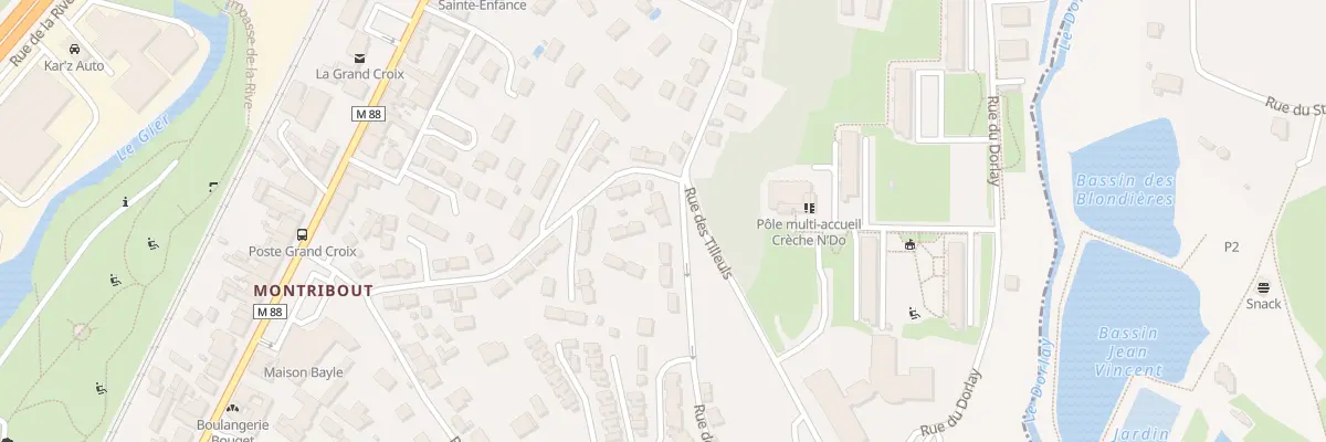 Plan du 66 Rue de Burlat à La Grand-Croix