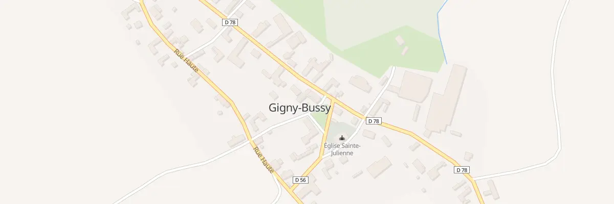 Plan du 38 Rue Marcel Bailly à Gigny-Bussy