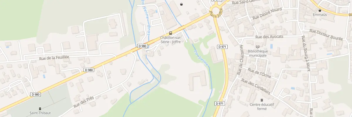 Plan du 7B Av Maréchal Joffre à Châtillon-sur-Seine