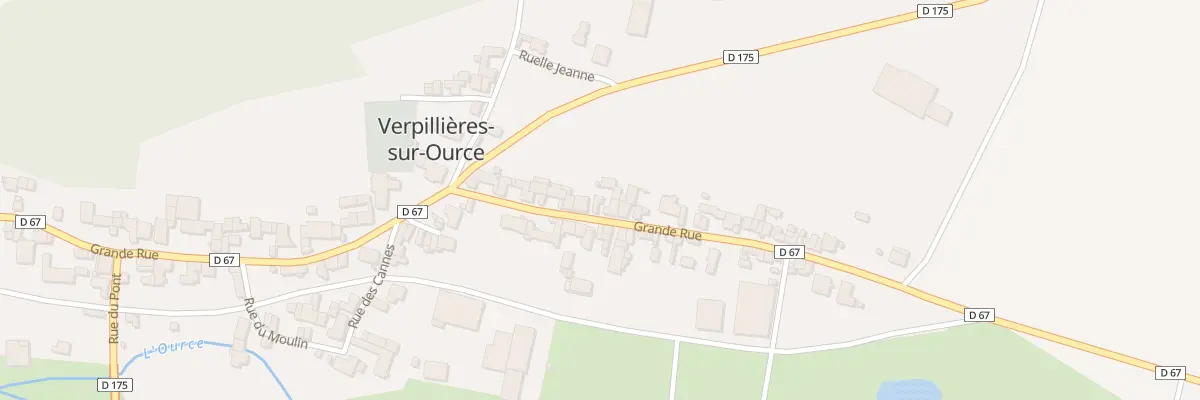 Plan du 2B Rue du Pont à Verpillières-sur-Ource