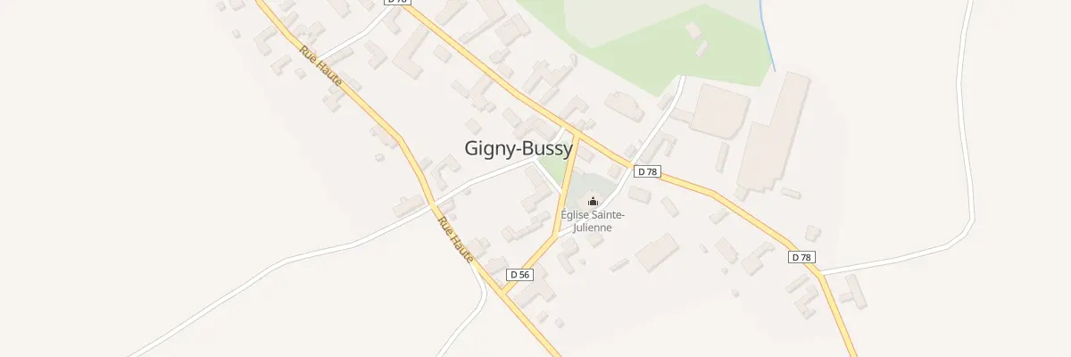 Plan du 2 Pl Pilout à Gigny-Bussy
