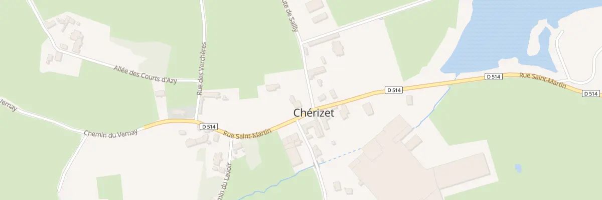 Plan du 5022 Cherizet à Chérizet
