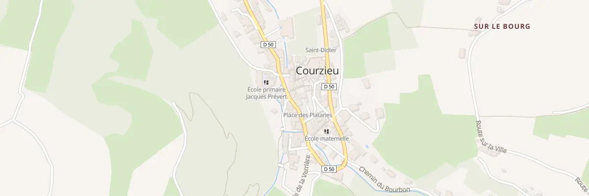 Plan du 37 Rte du Velair à Courzieu