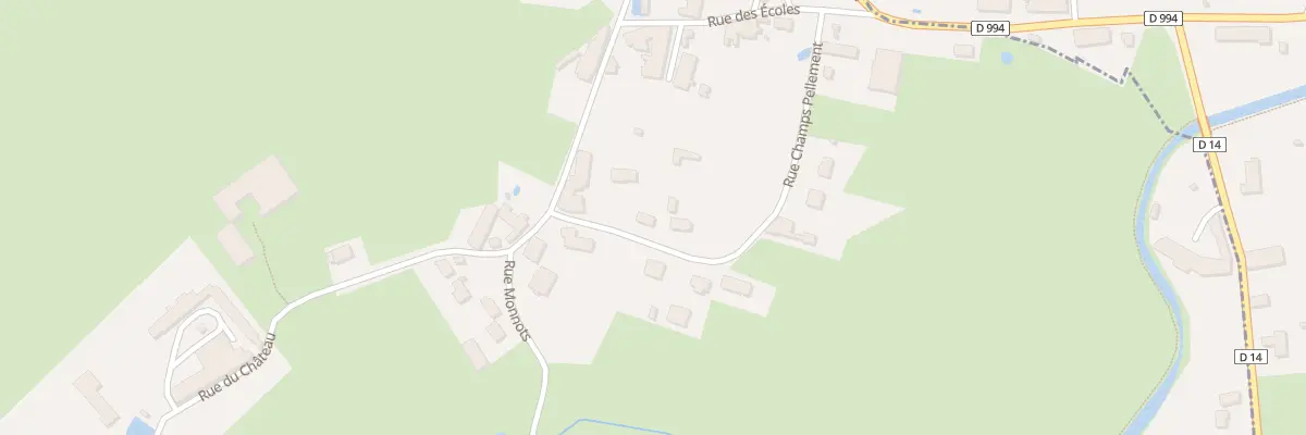 Plan du 5 Rue Champs Pellement à Meilly-sur-Rouvres