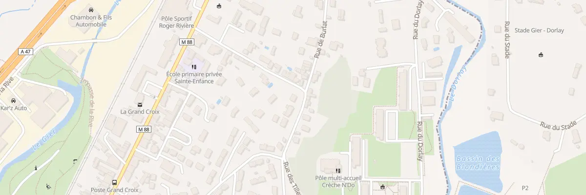 Plan du 32 Rue Lucien Janin à La Grand-Croix
