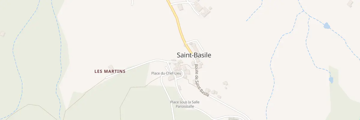 Plan du 70 Mte des Eclos à Saint-Basile