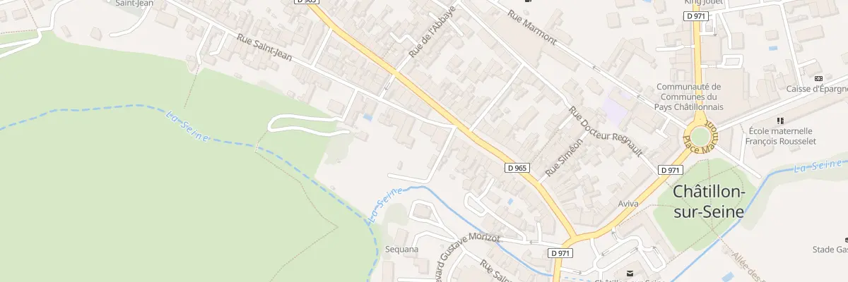 Plan du 51 Rue Docteur Robert à Châtillon-sur-Seine