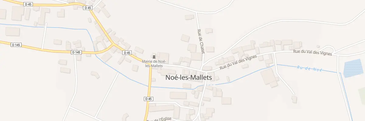 Plan du 5002F Gr Grande Rue à Noé-les-Mallets