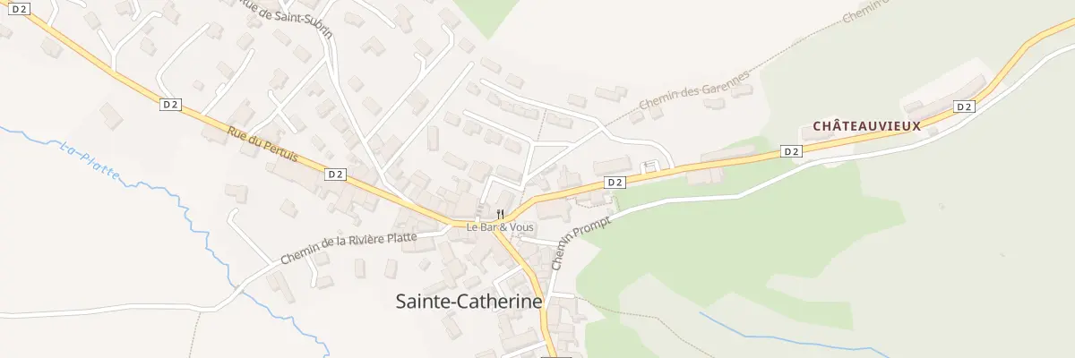 Plan du 5007 Bourg à Sainte-Catherine