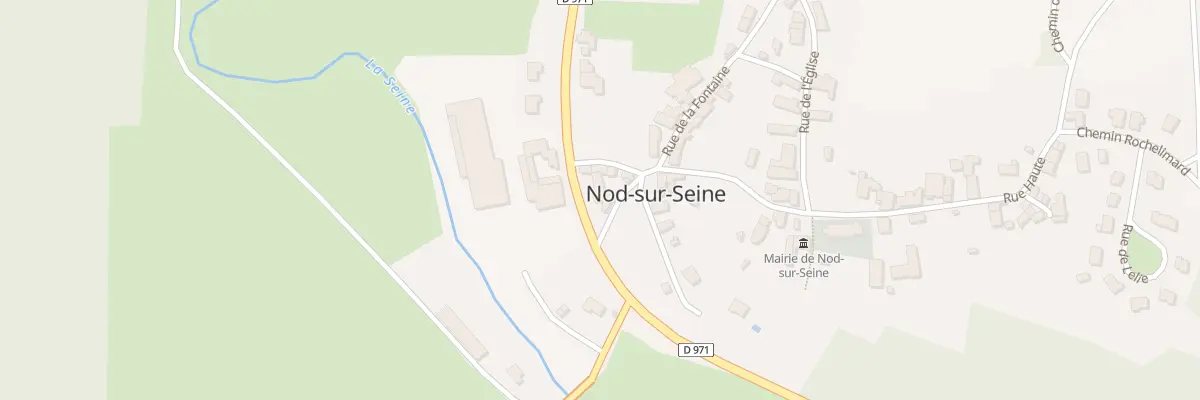 Plan du 2 Rte de la Jonction à Nod-sur-Seine