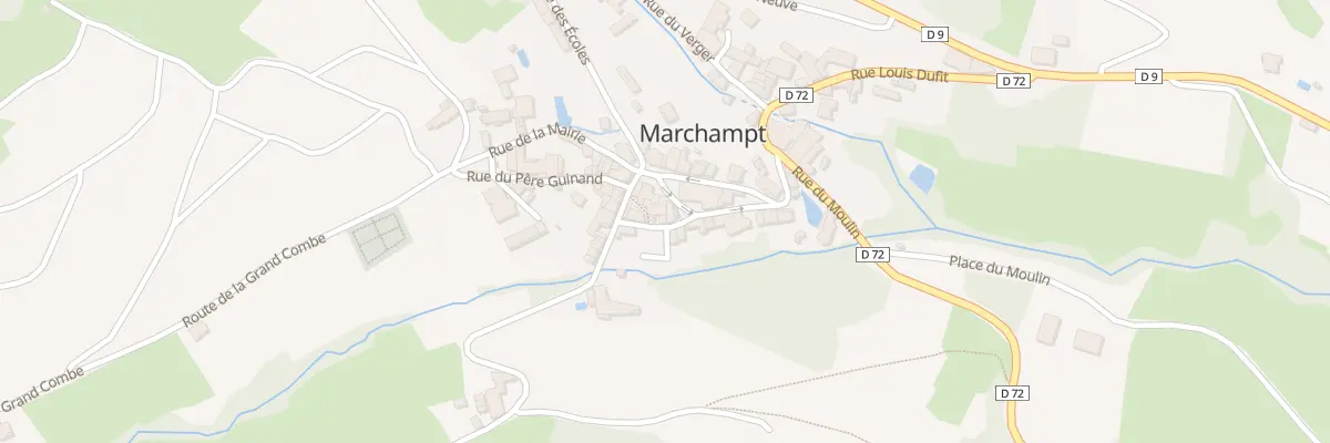 Plan du 35 Rue Lucien Gauthier à Marchampt