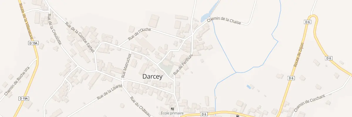 Plan du 7 Rue de Perthuis à Darcey