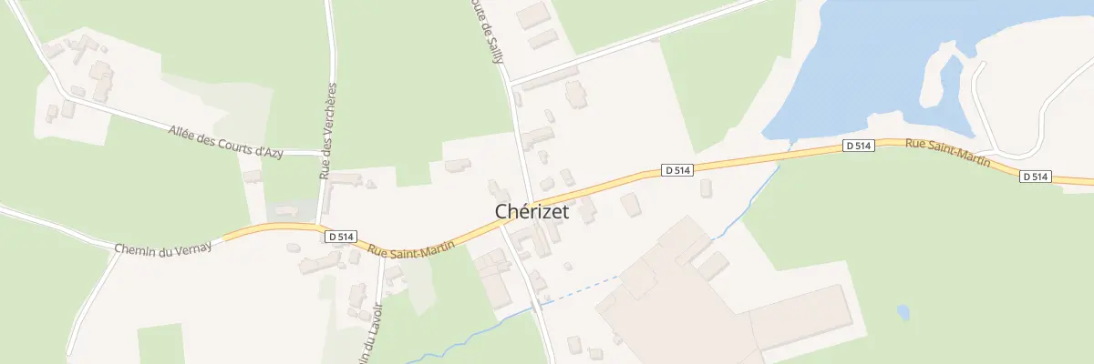 Plan du 5021 Cherizet à Chérizet