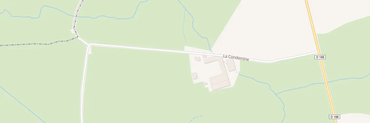 Plan du 1 La Condemine à Joncy