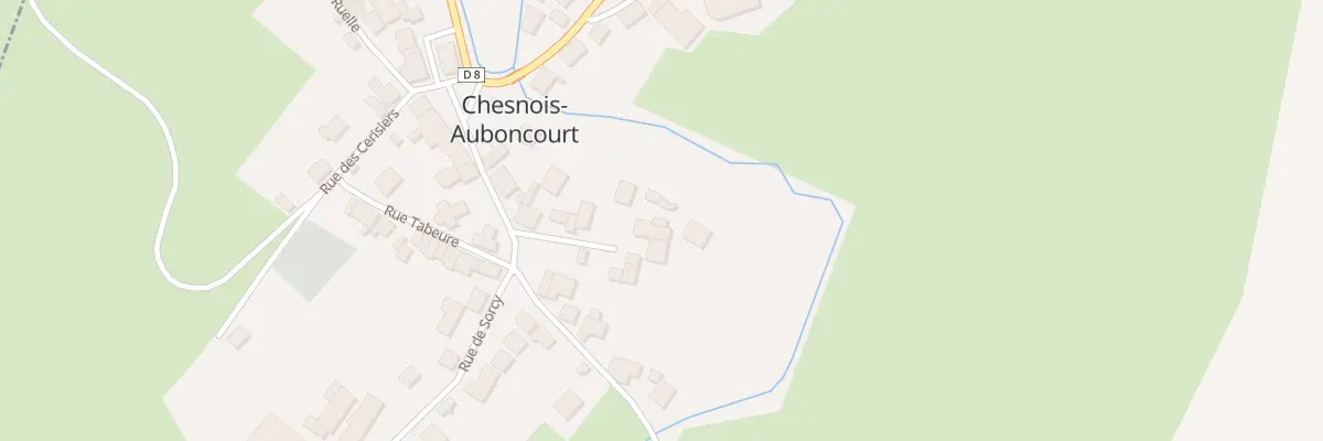 Plan du 3 Imp du Chateau à Chesnois-Auboncourt