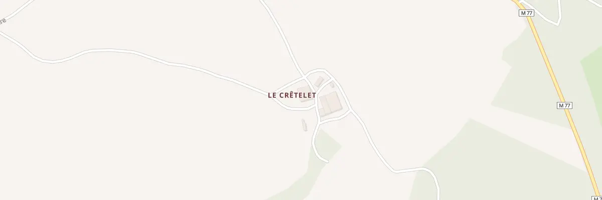 Plan du 5216 Cretelet à Saint-Romain-en-Jarez