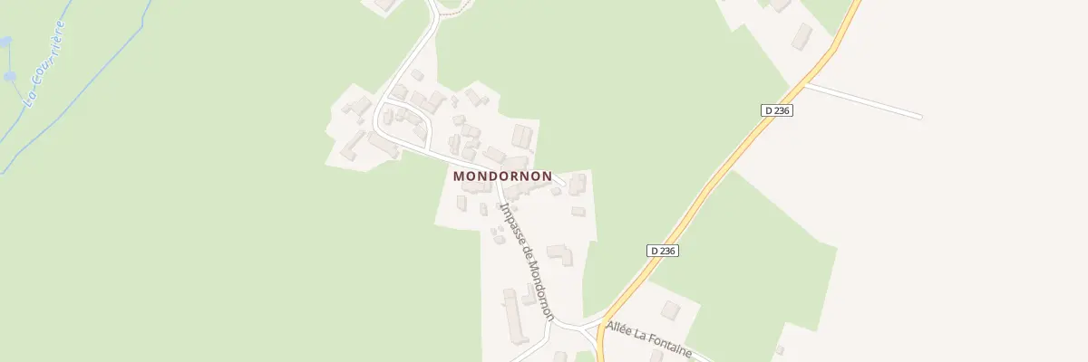 Plan du 5017 Mondornon à Saint-Privé