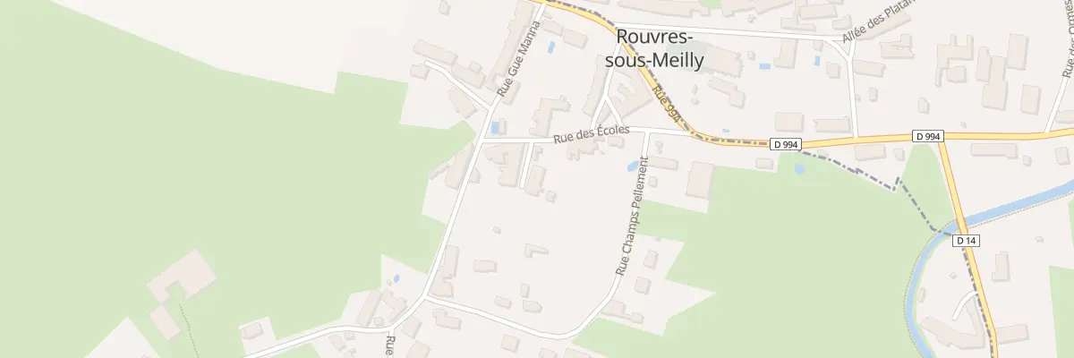 Plan du 15B Rue des Ecoles à Meilly-sur-Rouvres