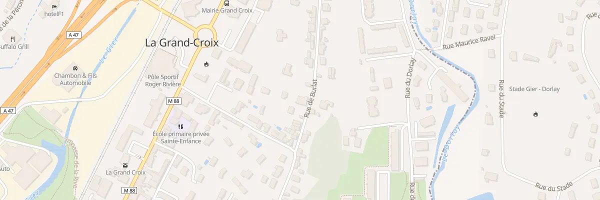 Plan du 48 Rue de Burlat à La Grand-Croix