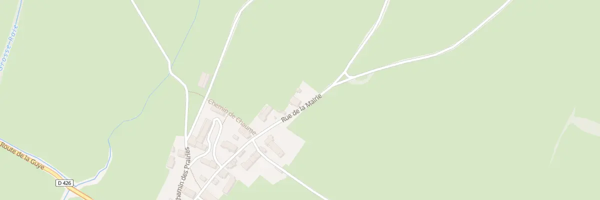Plan du 21 Rue de la Mairie à Saint-Huruge