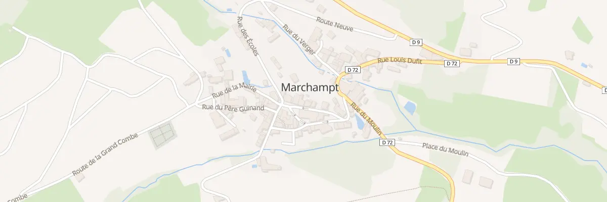 Plan du 100 Rue Jean Pierre Chagny à Marchampt