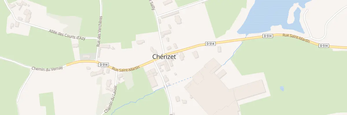 Plan du 5017 Cherizet à Chérizet