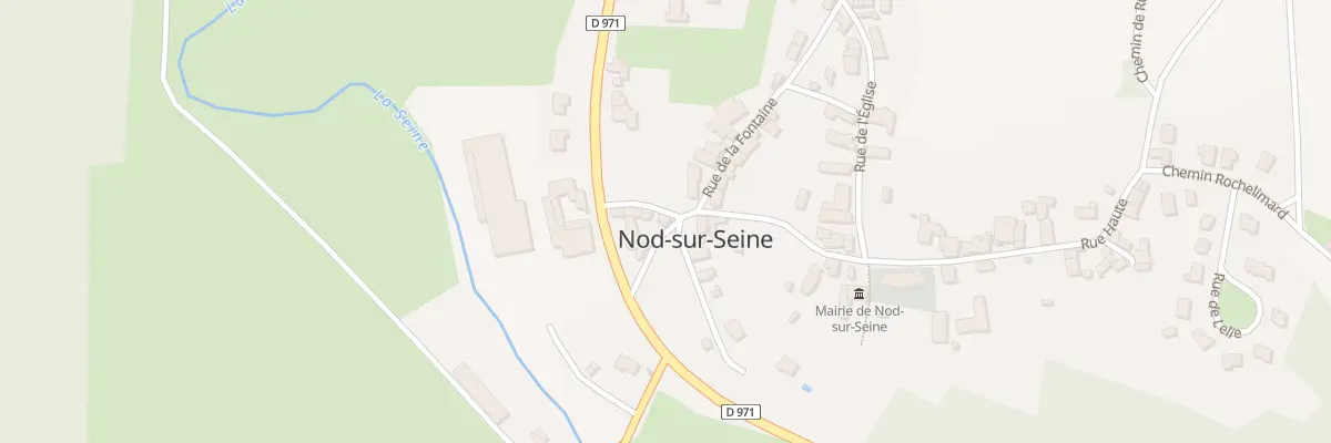 Plan du 3 Rue Pissepot à Nod-sur-Seine