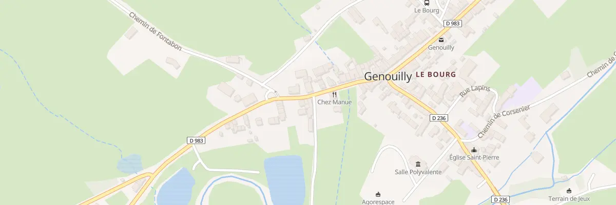Plan du 41 Gr Grande Rue à Genouilly