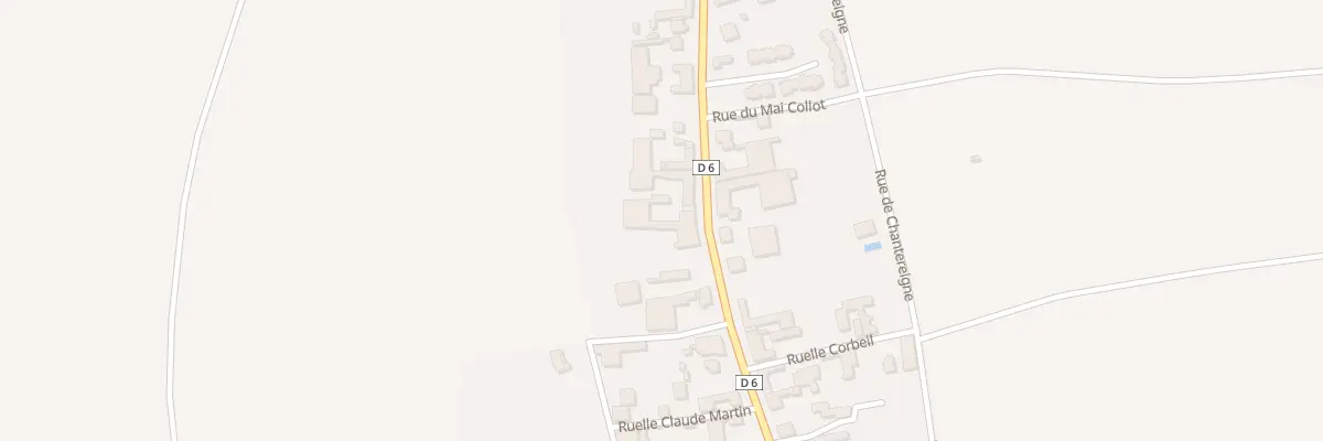 Plan du 44 Rue du Gilliard à Chavanges