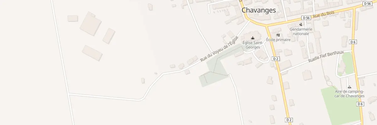 Plan du 7 Rue du Voyeu de l’Eglise à Chavanges