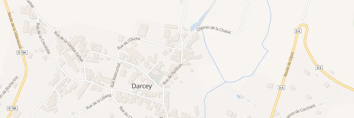 Plan du 11 Rue de Perthuis à Darcey