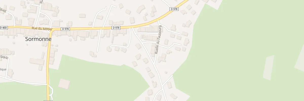 Plan du 5 Rte de Ham les Moines à Sormonne