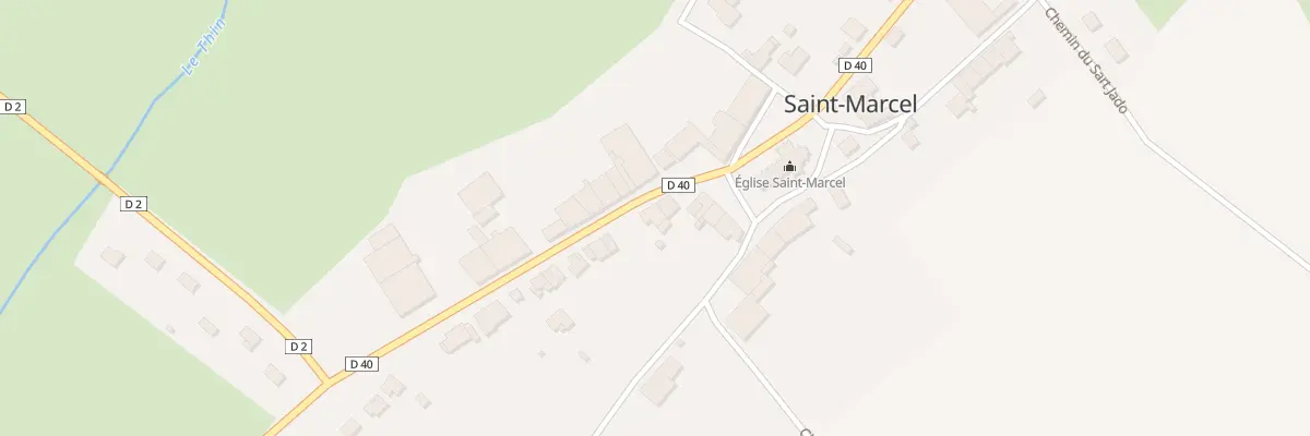 Plan du 5 Rue du Coteau à Saint-Marcel