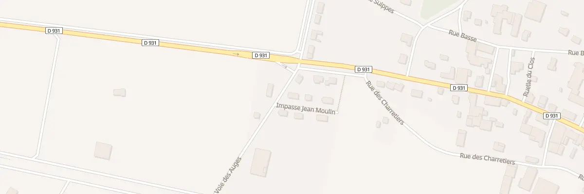 Plan du 1 Imp Jean Moulin à Somme-Suippe