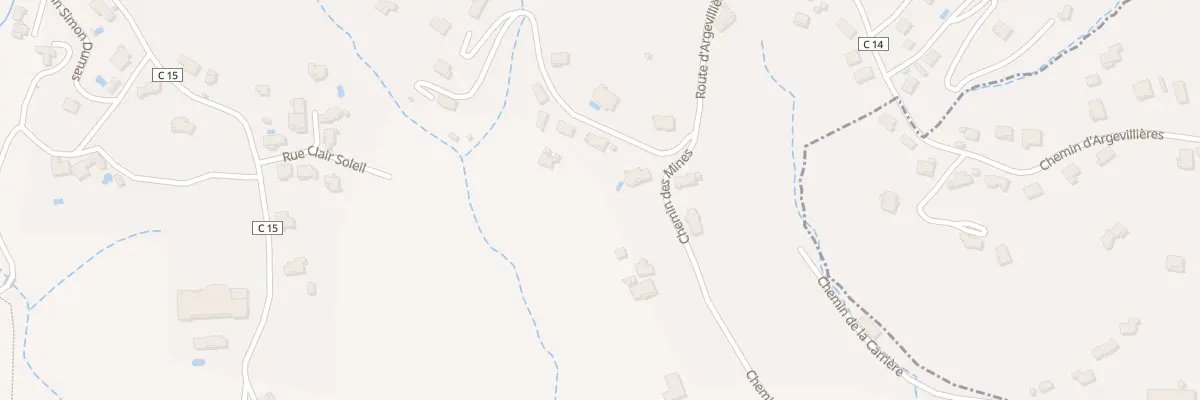Plan du 5770 Argevillieres à Veyras