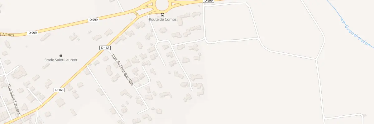 Plan du 5695 Av de Beaucaire à Jonquières-Saint-Vincent