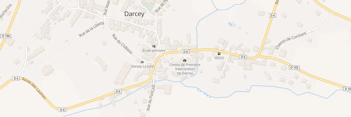 Plan du 11 Pl des Ecoles à Darcey