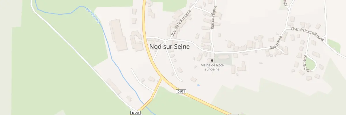 Plan du 2 Rle du Côteau de l’Eglise à Nod-sur-Seine