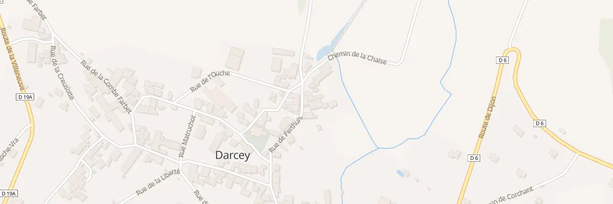 Plan du 20 Rue de Perthuis à Darcey
