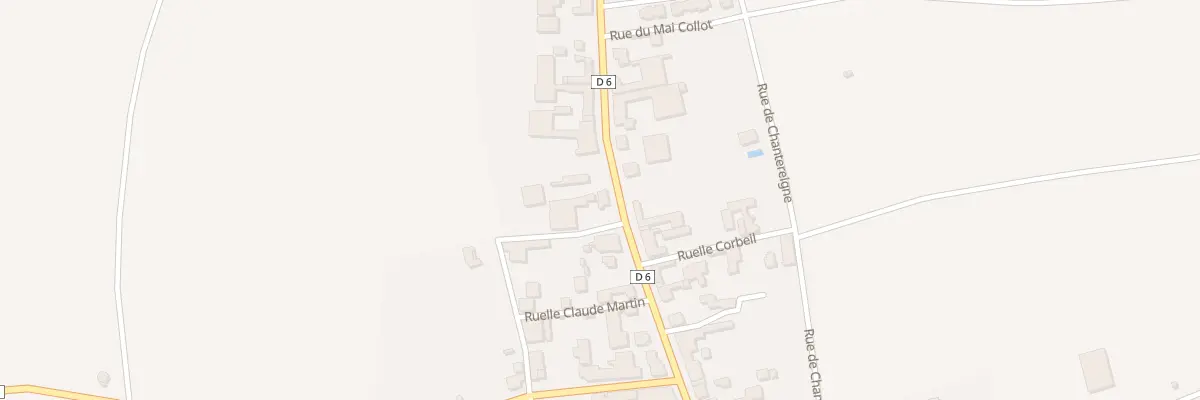 Plan du 38 Rue du Gilliard à Chavanges