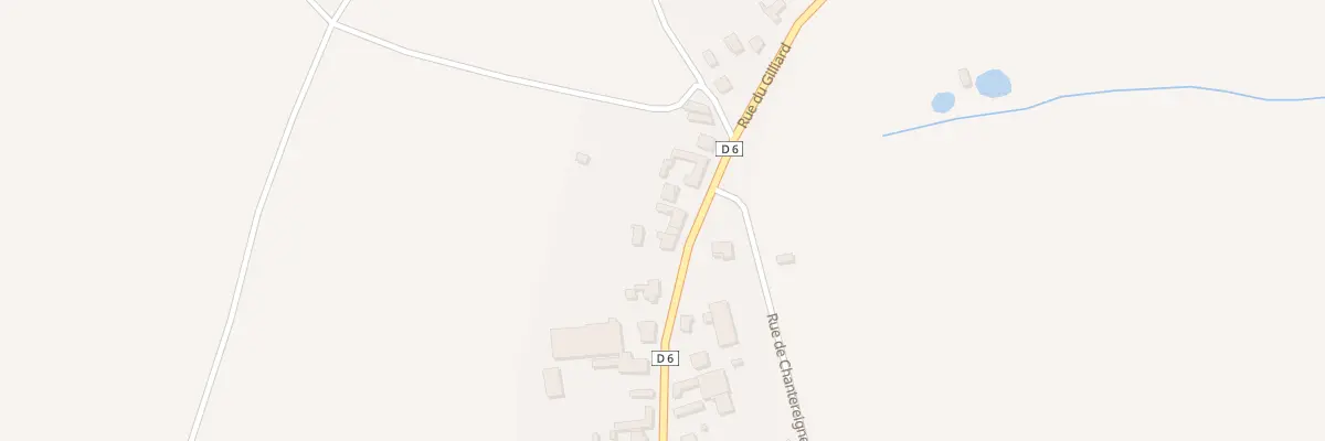 Plan du 70 Rue du Gilliard à Chavanges